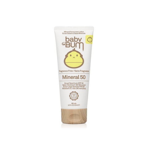 Sun Bum Baby Bum Mineral SPF 50 Sunscreen Lotion - Fragrance Free