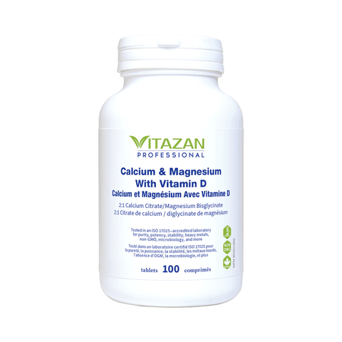 Vitazan Professional Calcium & Magnesium With Vitamin D
