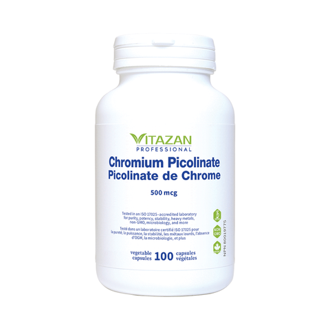 Vitazan Professional Chromium Picolinate 500 mcg