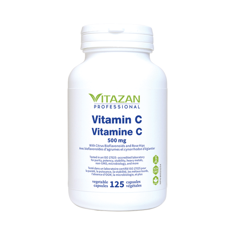 Vitazan Professional Vitamin C With Citrus Bioflavonoids 500 mg