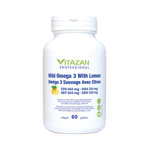 Vitazan Professional Wild Omega 3 With Lemon 60SG