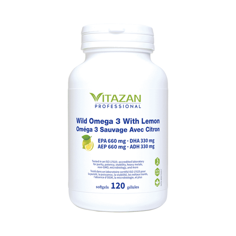 Vitazan Professional Wild Omega 3 With Lemon 120SG