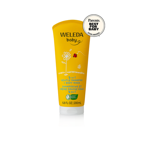 Weleda Baby 2-in-1 Gentle Shampoo + Body Wash - Calendula New Look