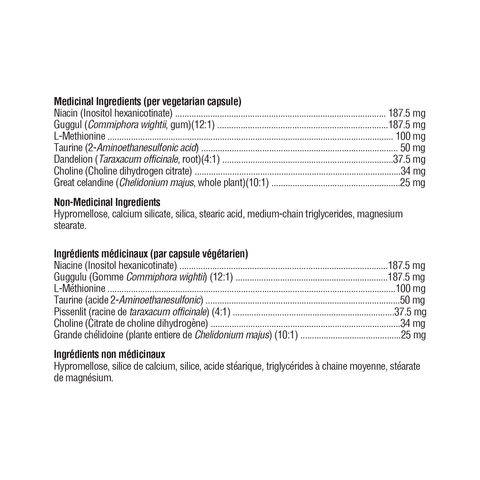 Xymogen LipotropiX Ingredient List