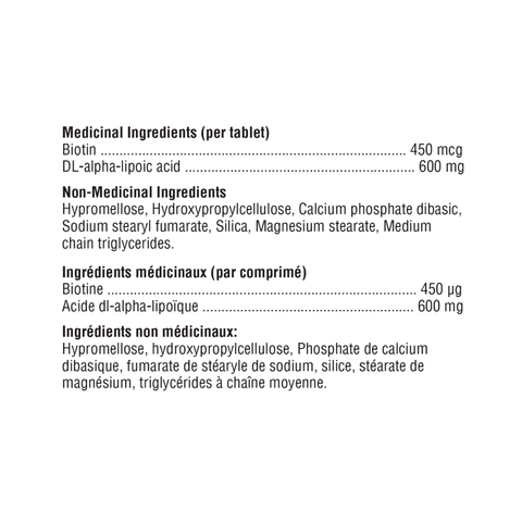 Xymogen ALAmax CR Ingredient List