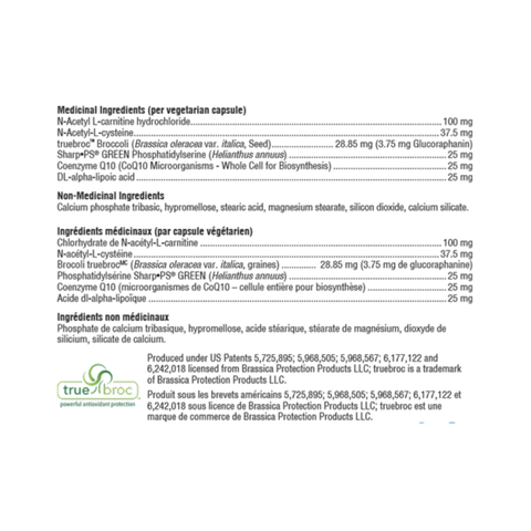 Xymogen Active Sustain Ingredient List