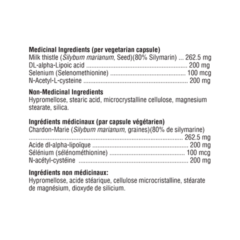 Xymogen Liver Protect Ingredient List