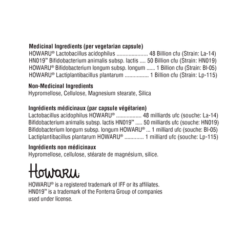 Xymogen Probiotic 100B Ingredient List