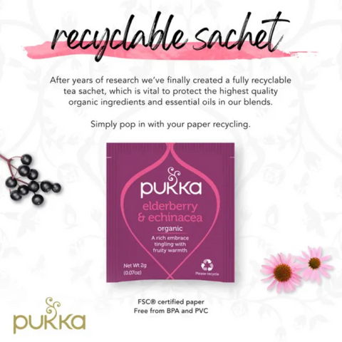 Pukka Organic Elderberry & Echinacea image 3