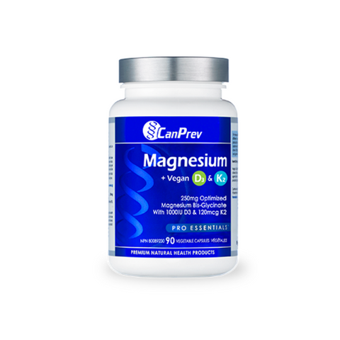 CanPrev Magnesium + Vegan D3 & K2 image 0