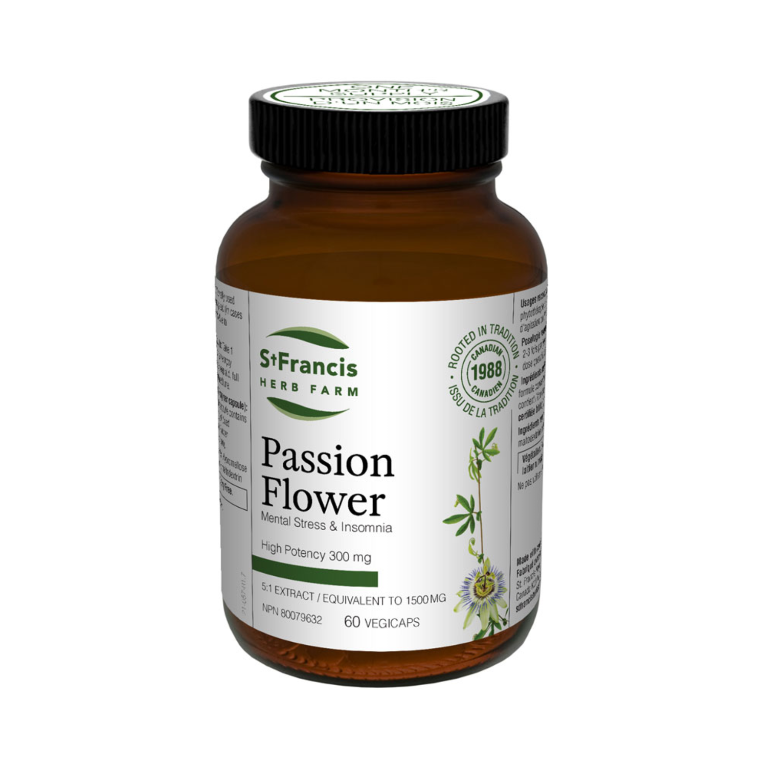 St. Francis Herb Farm Passion Flower Capsules – The Organic Compounding ...