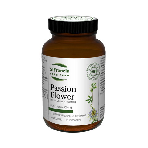 St. Francis Herb Farm Passion Flower Capsules image 0