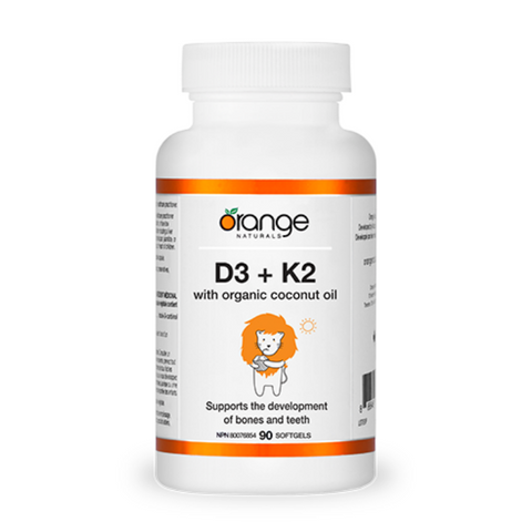 D3+K2 Softgels - organic coconut oil image 0