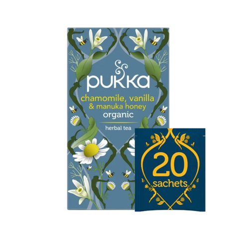 Pukka Chamomile Vanilla Manuka Honey Tea image 0