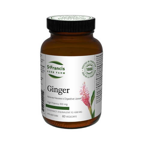 St. Francis Herb Farm Ginger Capsules image 0